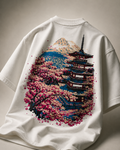Cherry Blossom — oversized tee