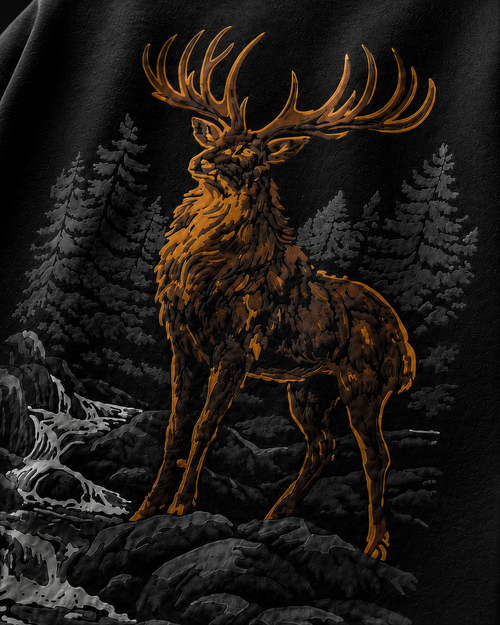 Irish Elk — oversized tee